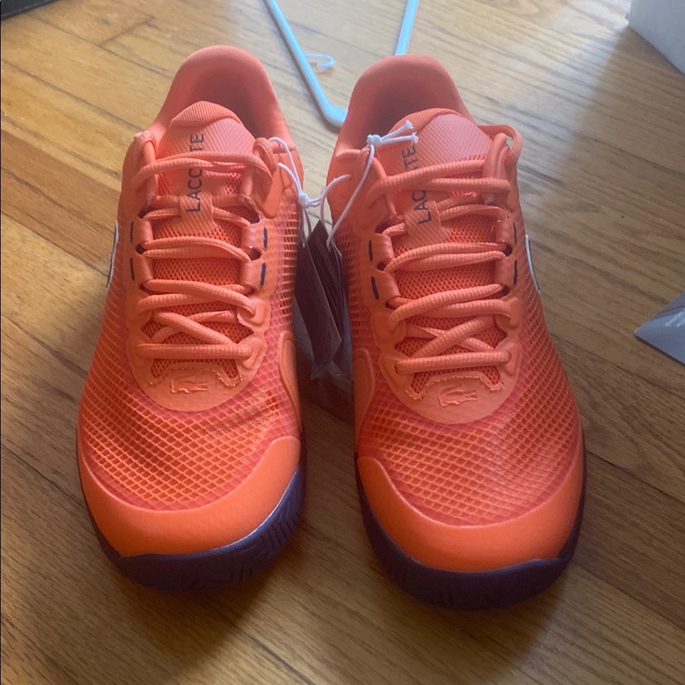 Lacoste Orange Sneakers
